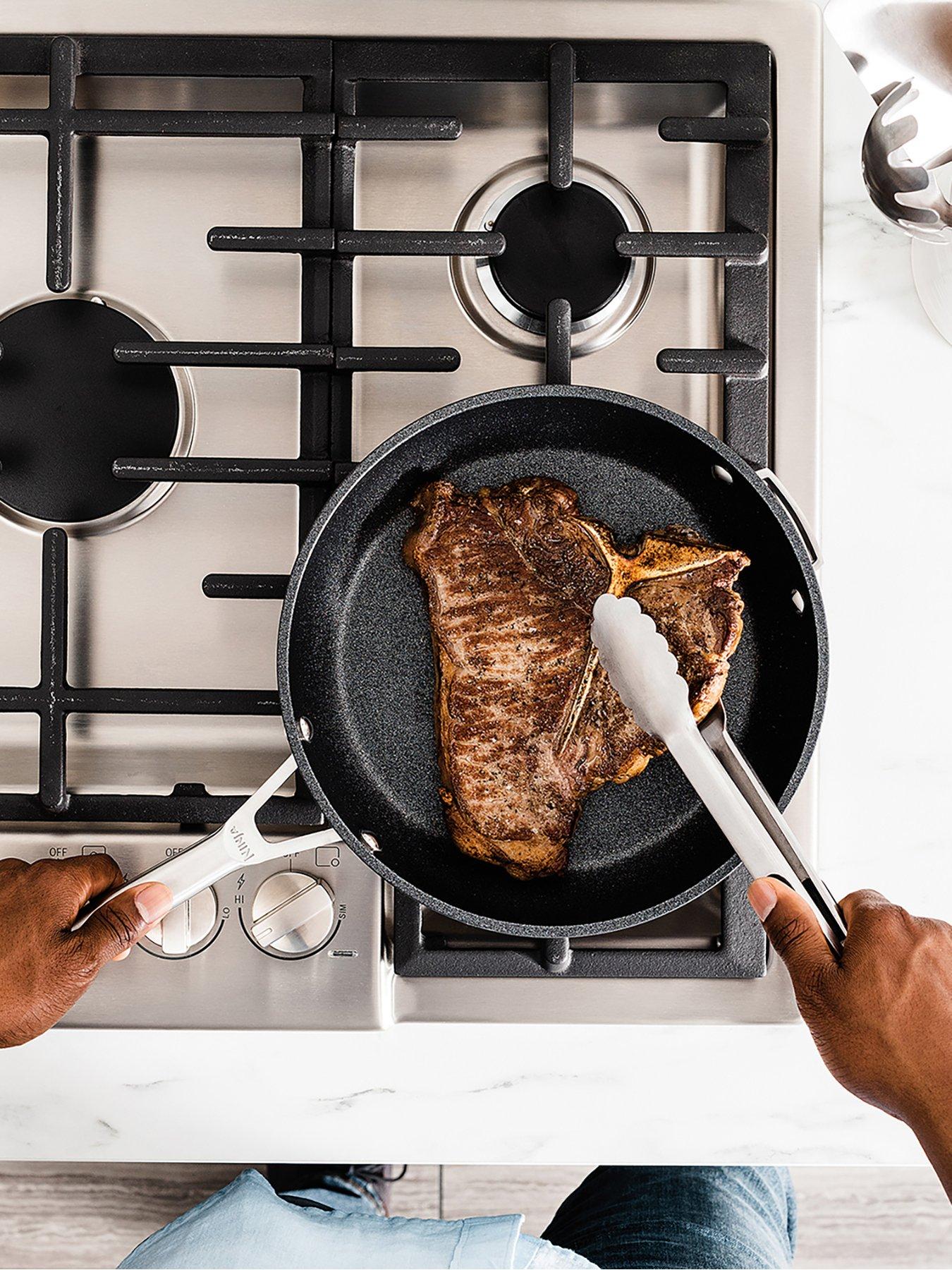 Image 3 of 6 of NINJA Zerostick Stackable 2-piece Frying Pan Set (24cm/28cm) - C52200uk