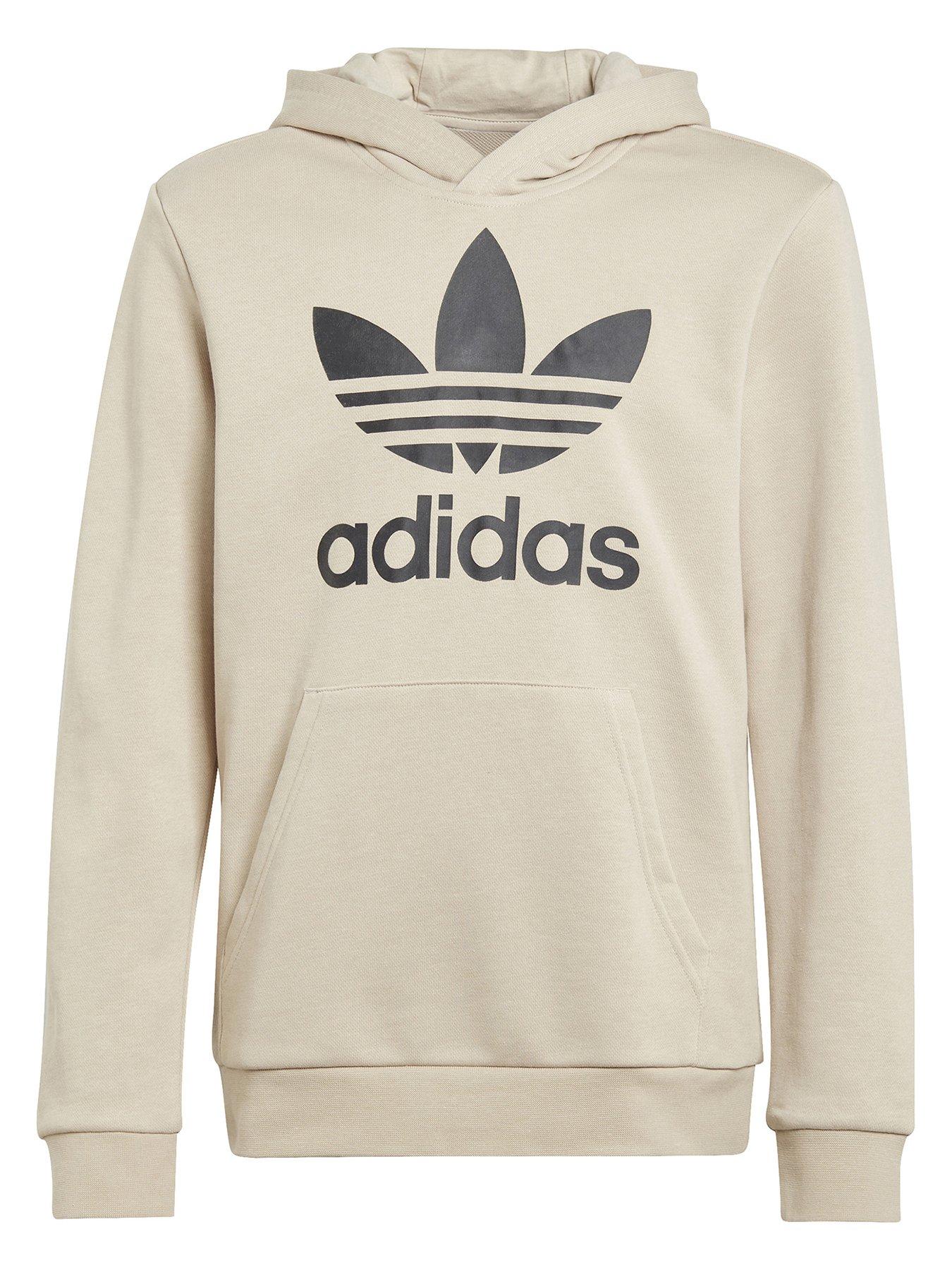 adidas trefoil hoodie junior
