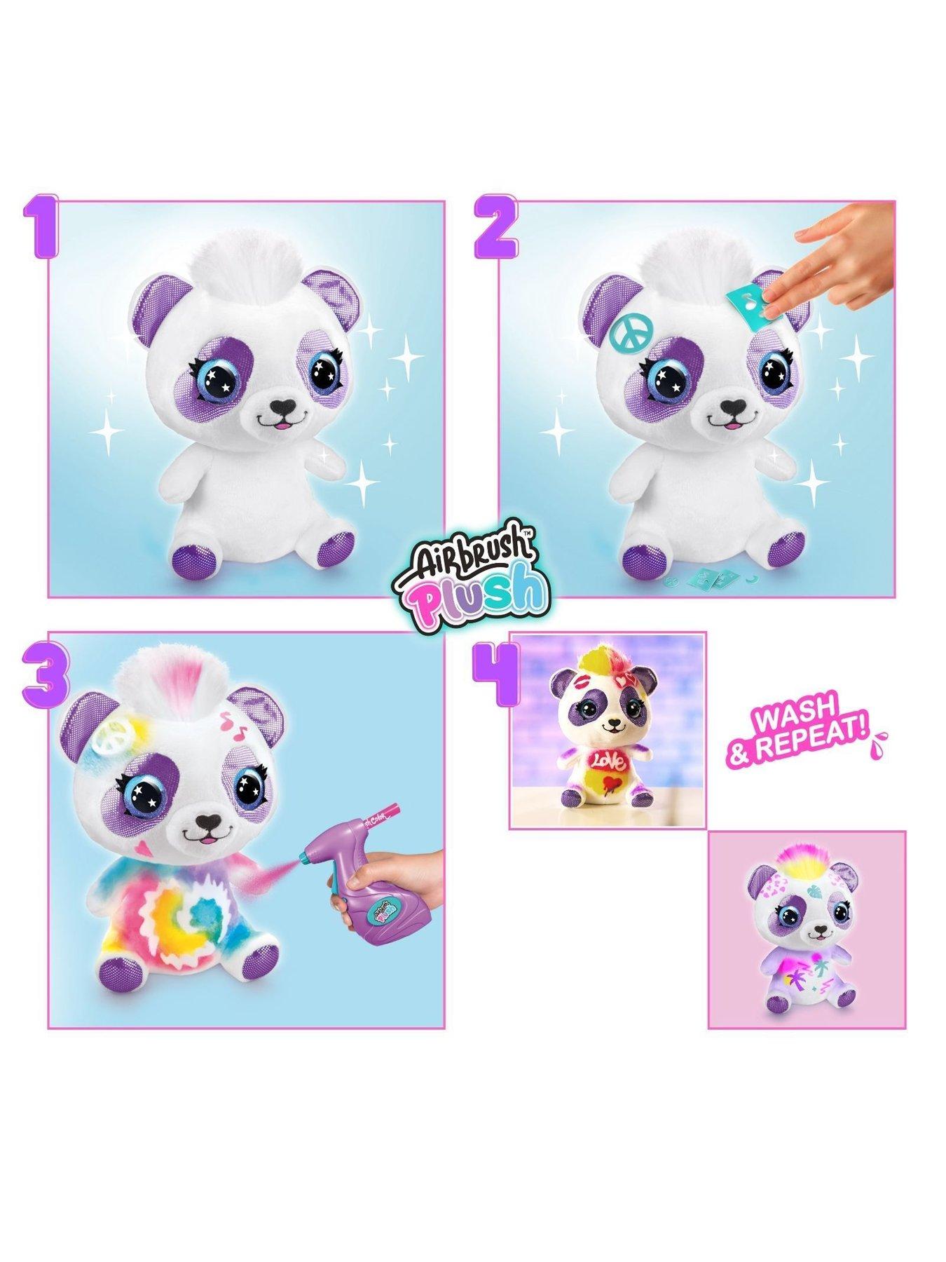 Image 7 of 8 of Airbrush Plush Panda