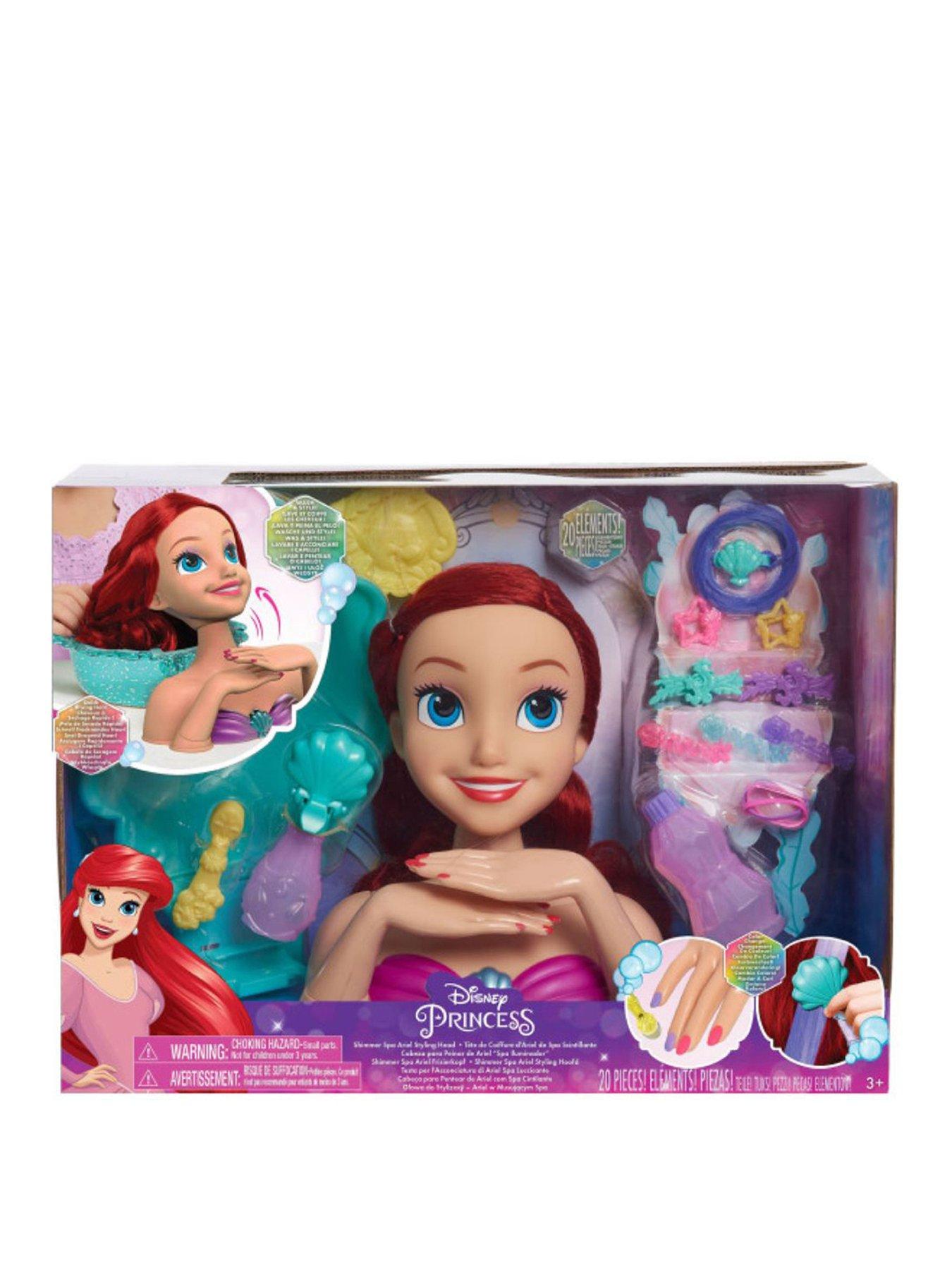 Disney Princess Feature Spa Styling Head -Ariel | Very.co.uk
