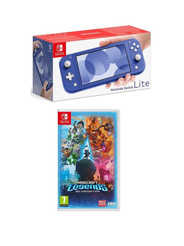 Nintendo Switch Lite Lite Console with with Minecraft Legends Deluxe Edition