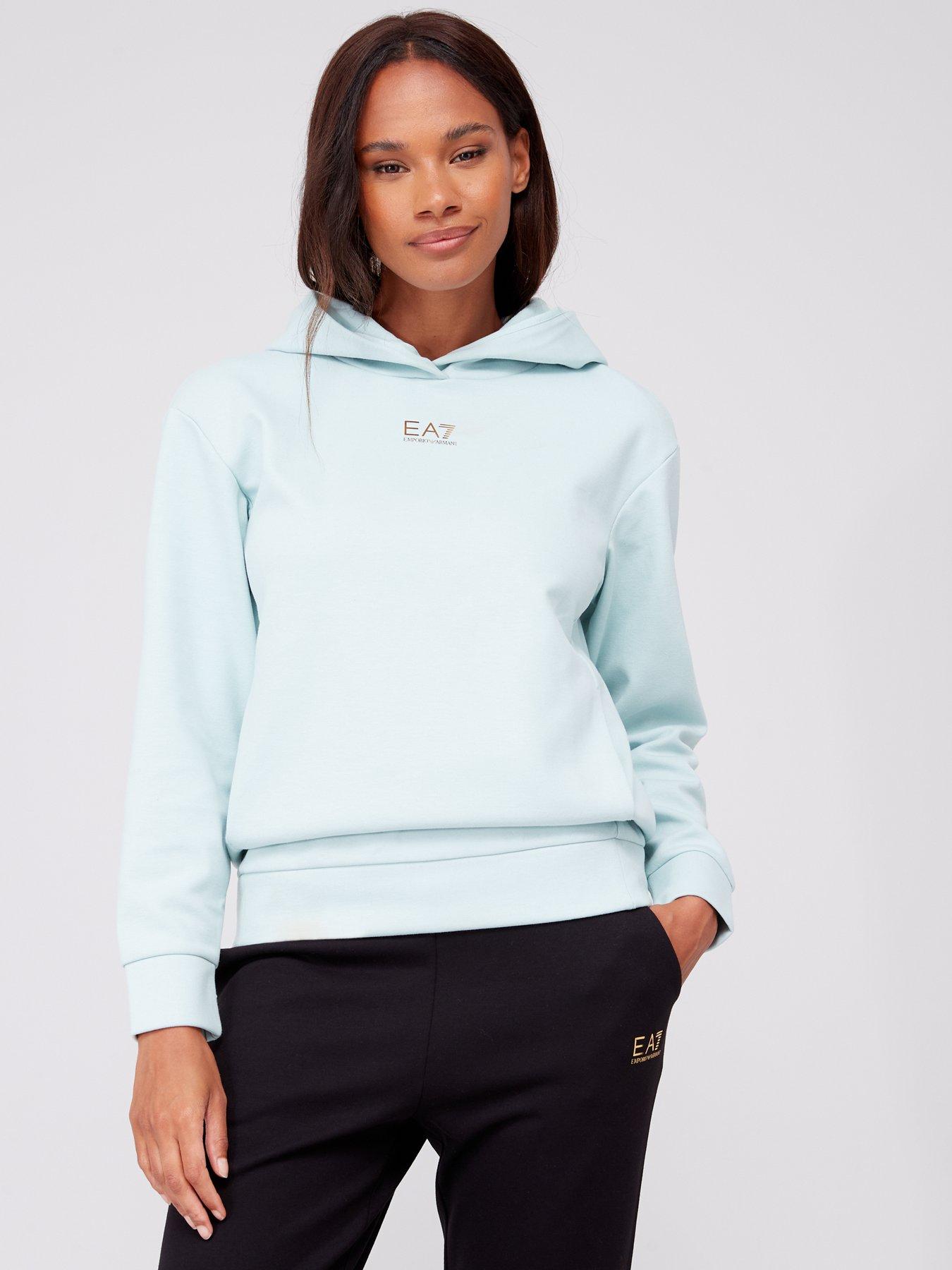 Womens ea7 shop hoodie