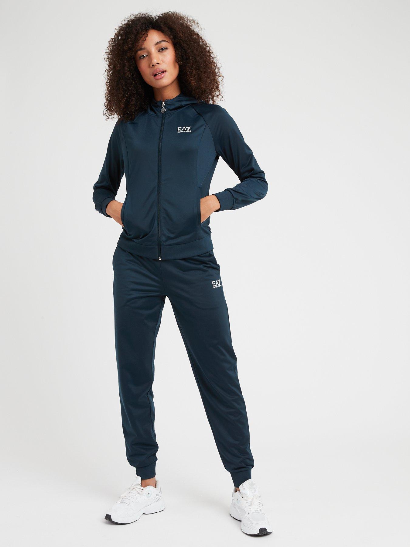 Navy armani outlet tracksuit