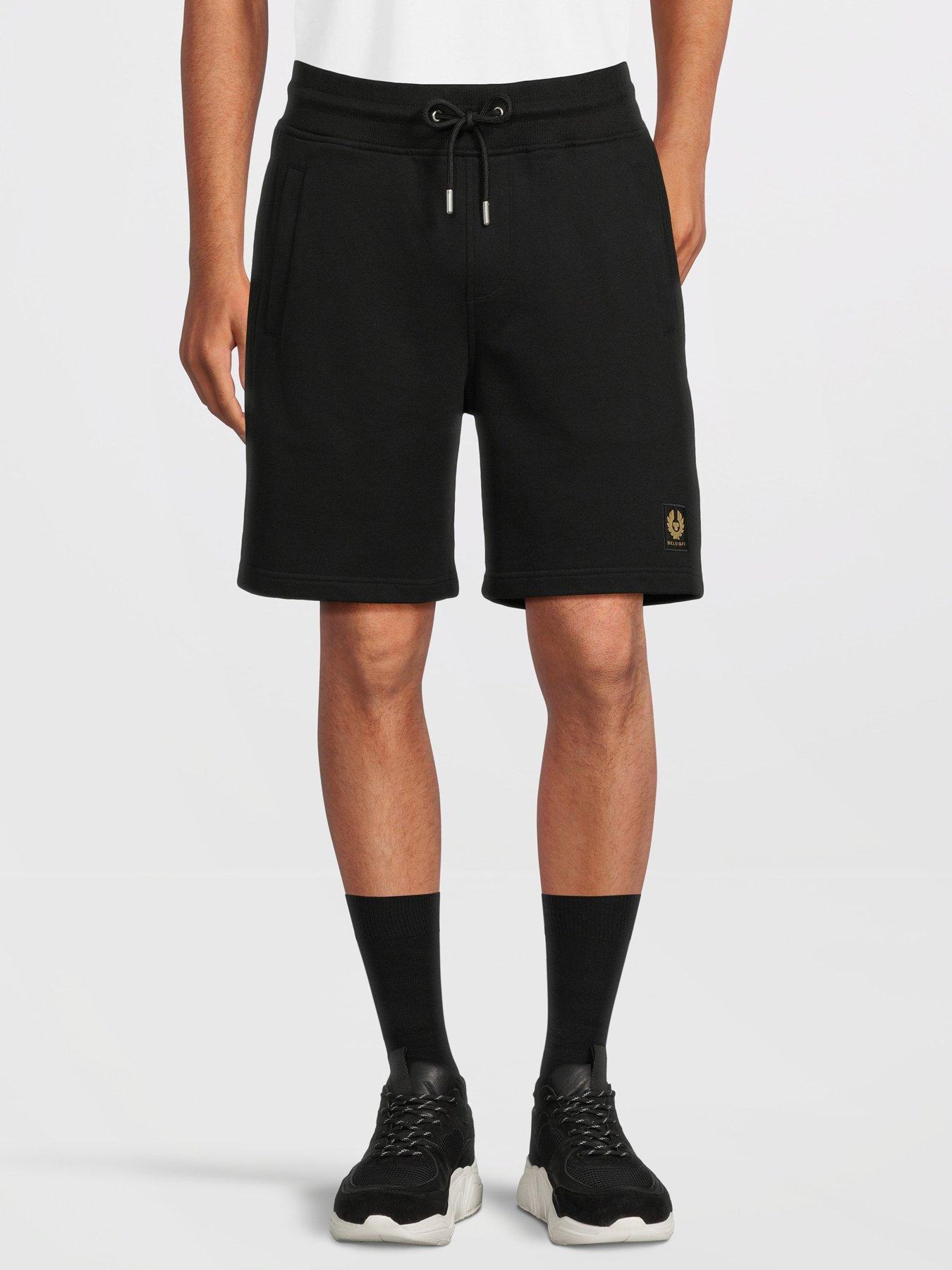 belstaff-sweatshorts-black