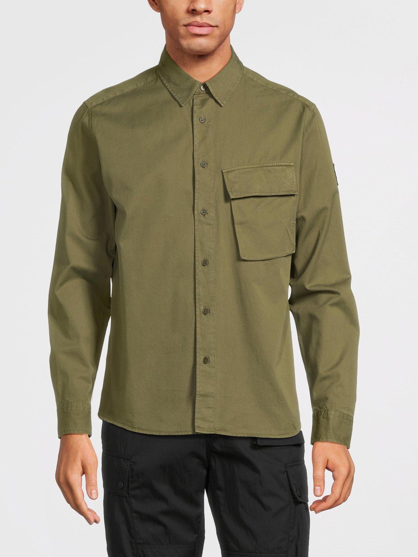 Belstaff Scale Shirt - Khaki