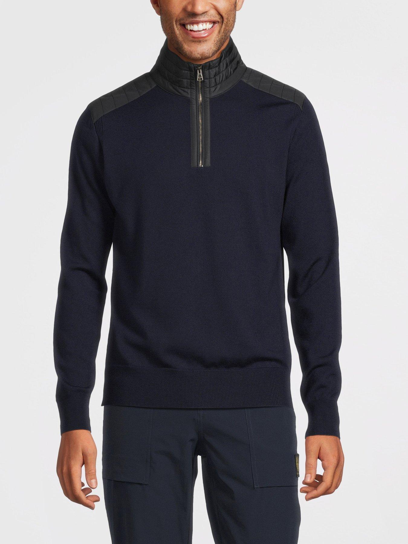 Belstaff half zip discount jumper