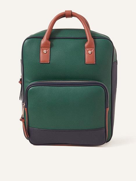accessorize-pocket-top-handle-backpack