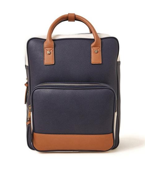 accessorize-pocket-top-handle-backpack