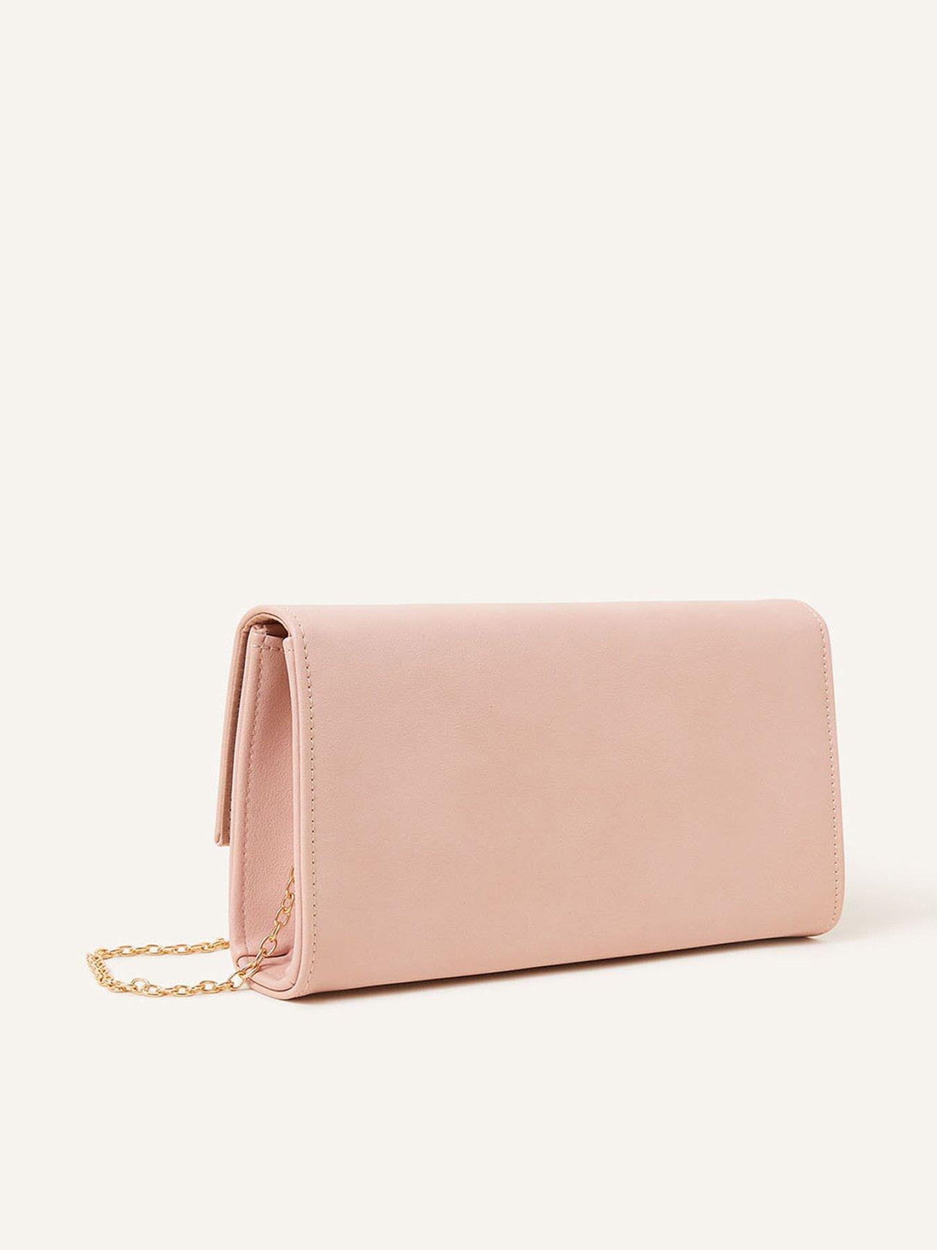 Accessorize pink clutch online bag