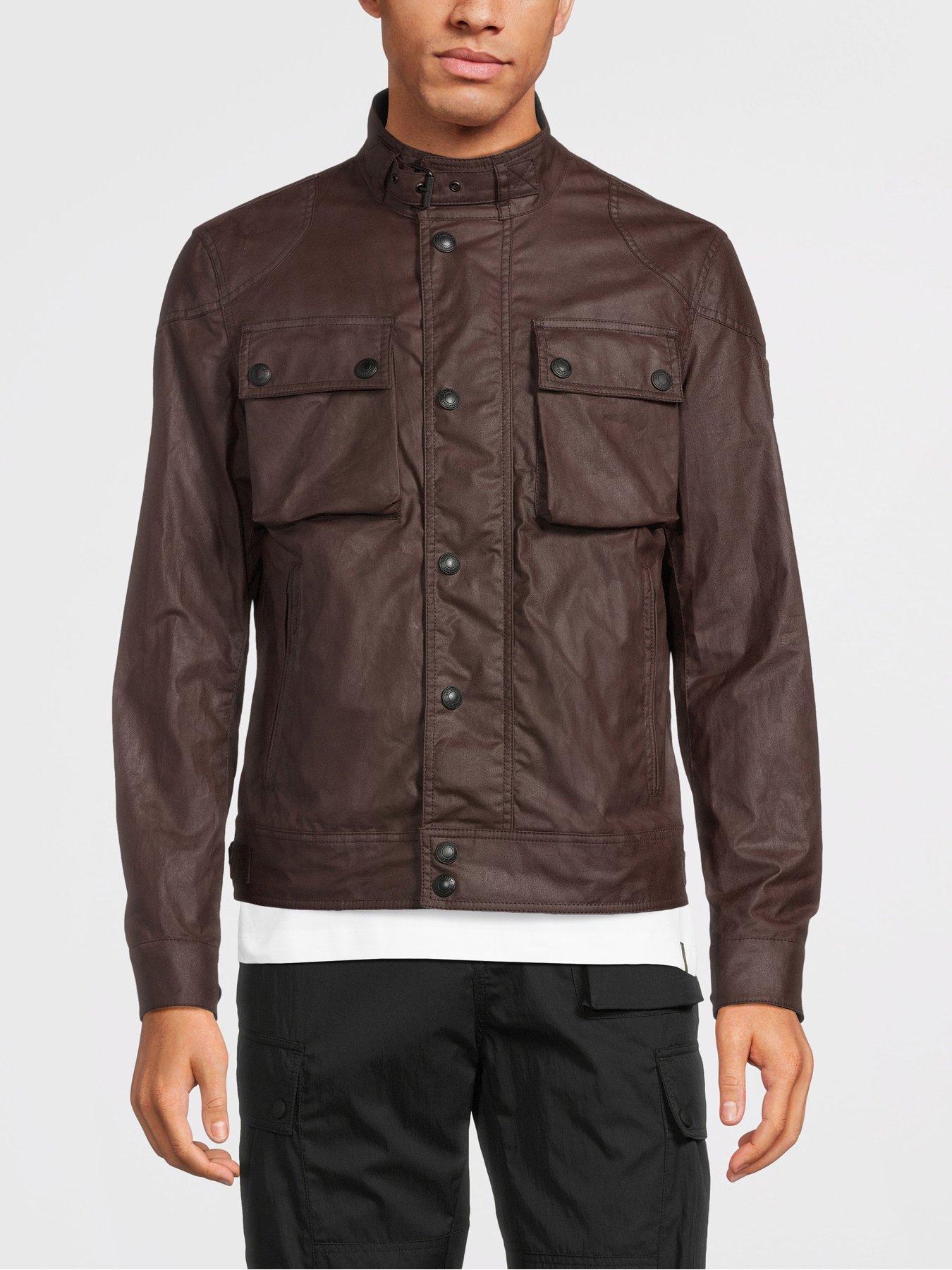 Belstaff burgundy jacket sale