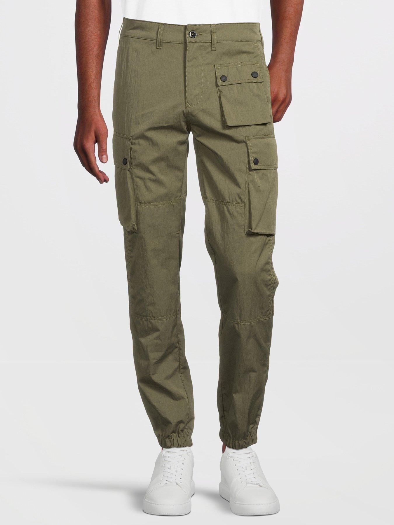 Belstaff Trialmaster Cargo Trousers - Khaki | very.co.uk