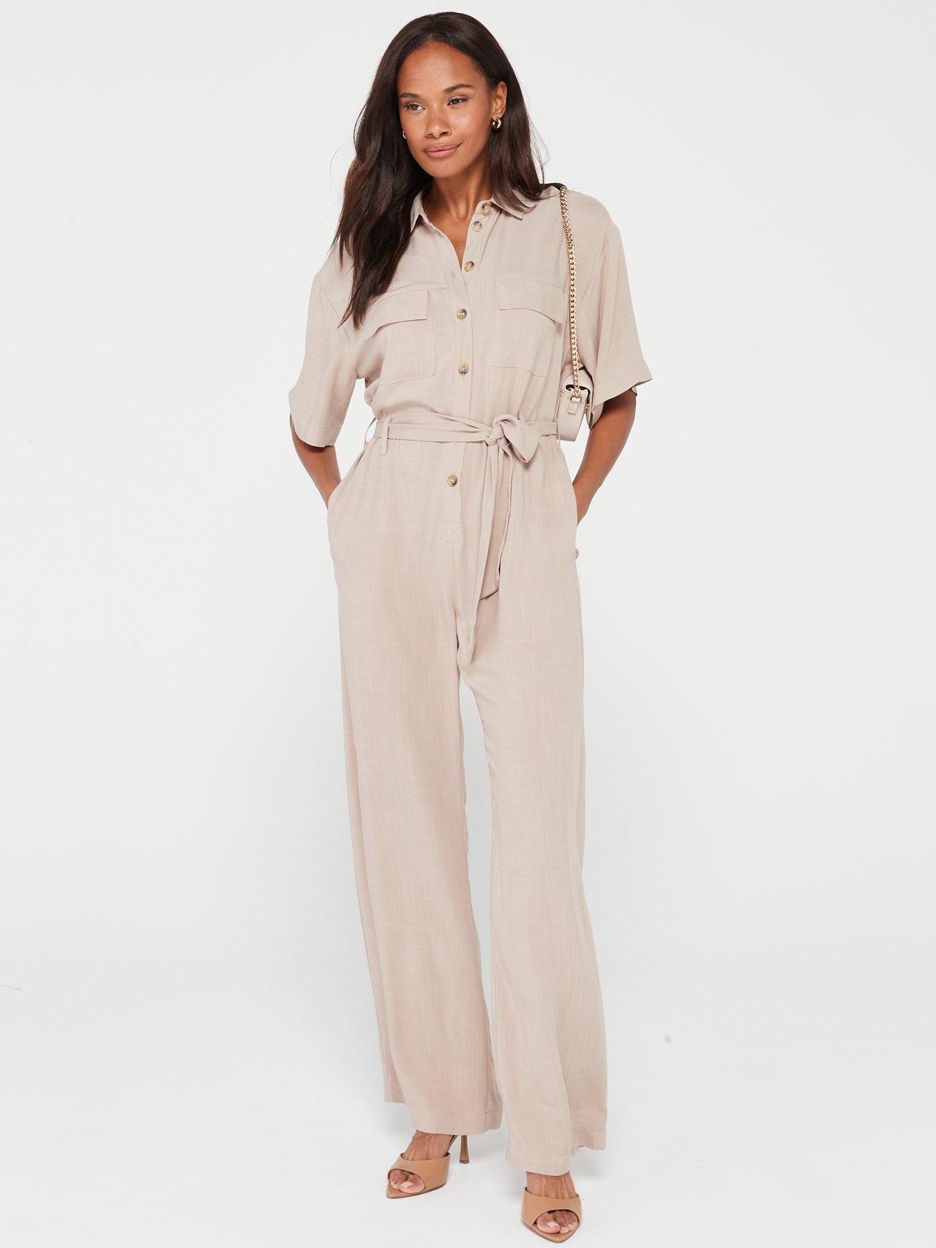 Utility Jumpsuit - White