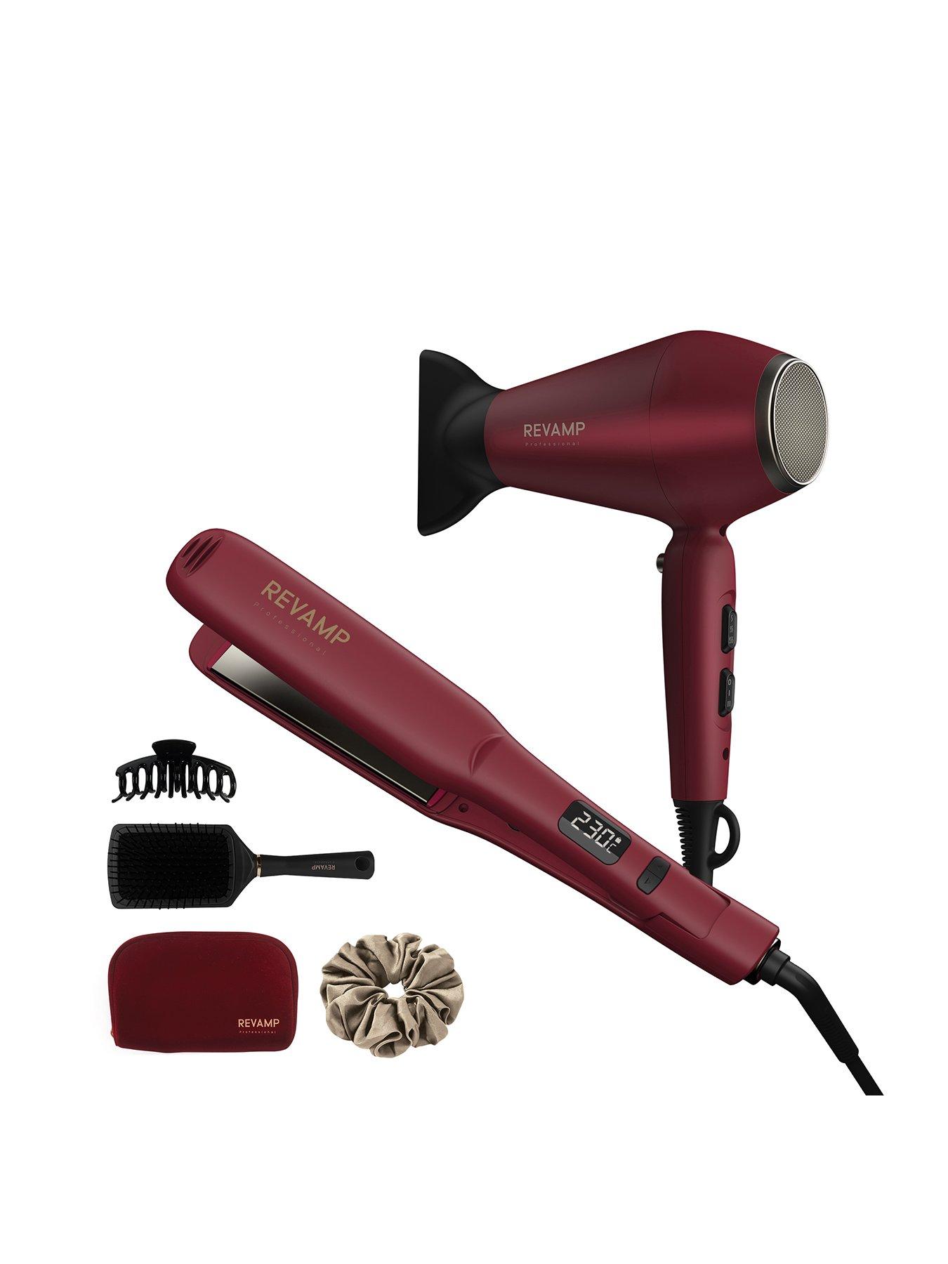 Revamp ProglossT Radiance Dryer Straightener Gift Set The Forever Love Very