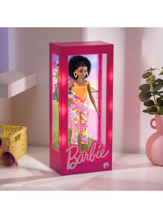 stillFront image of barbie-doll-display-case-light