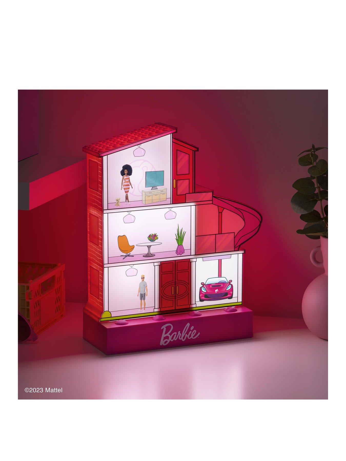 Product photograph of Barbie Dreamhouse Light With Stickers from very.co.uk