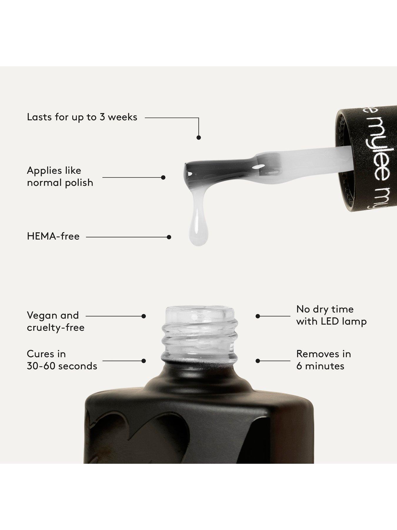 Image 6 of 7 of Mylee The Essentials Gel Nail Polish LED Lamp Kit - Black