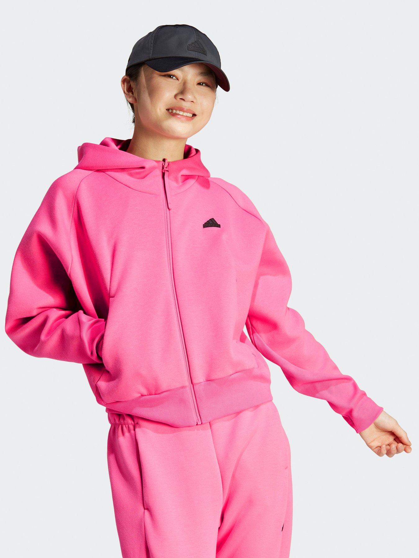 Adidas deals jumper pink