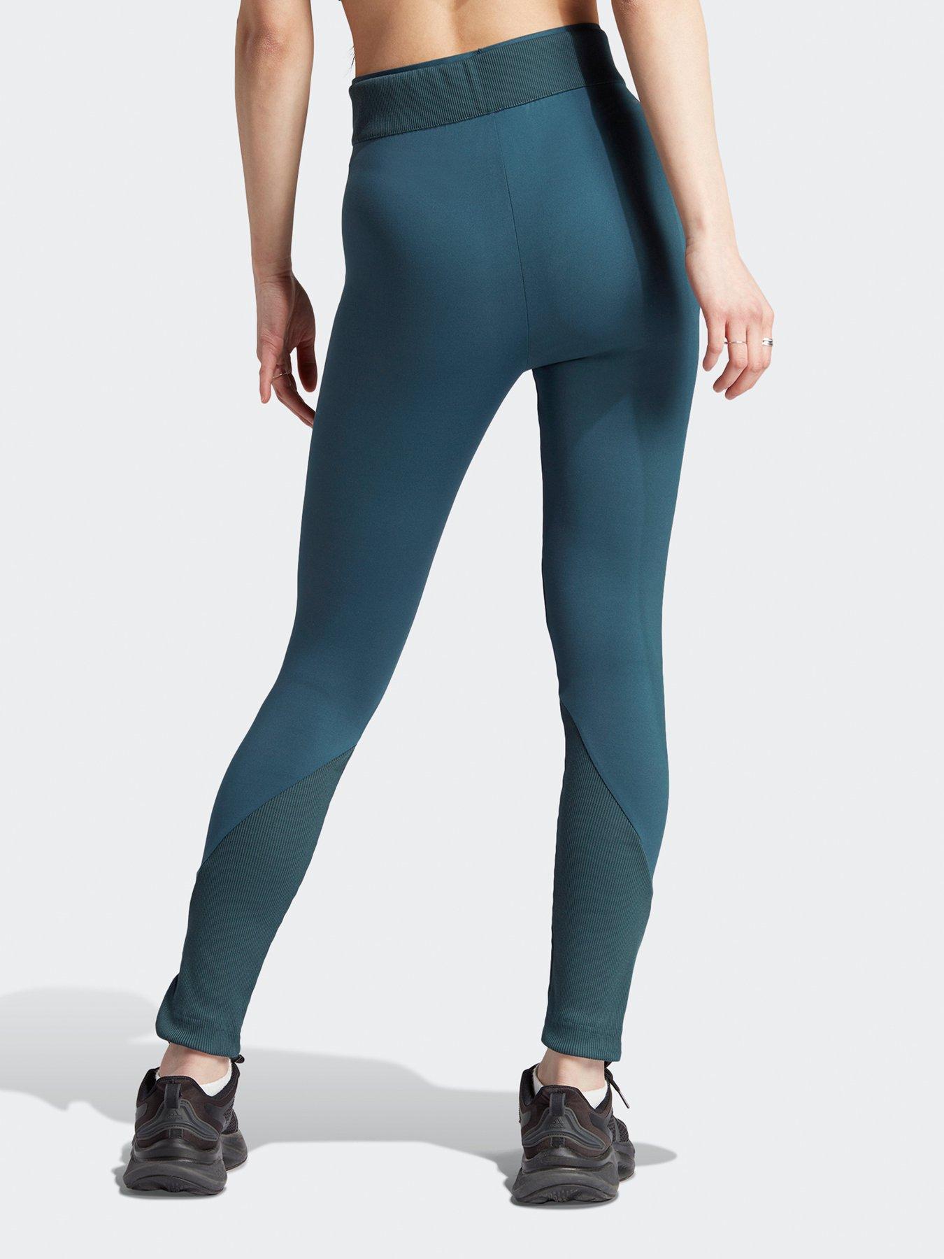 Adidas teal leggings sale