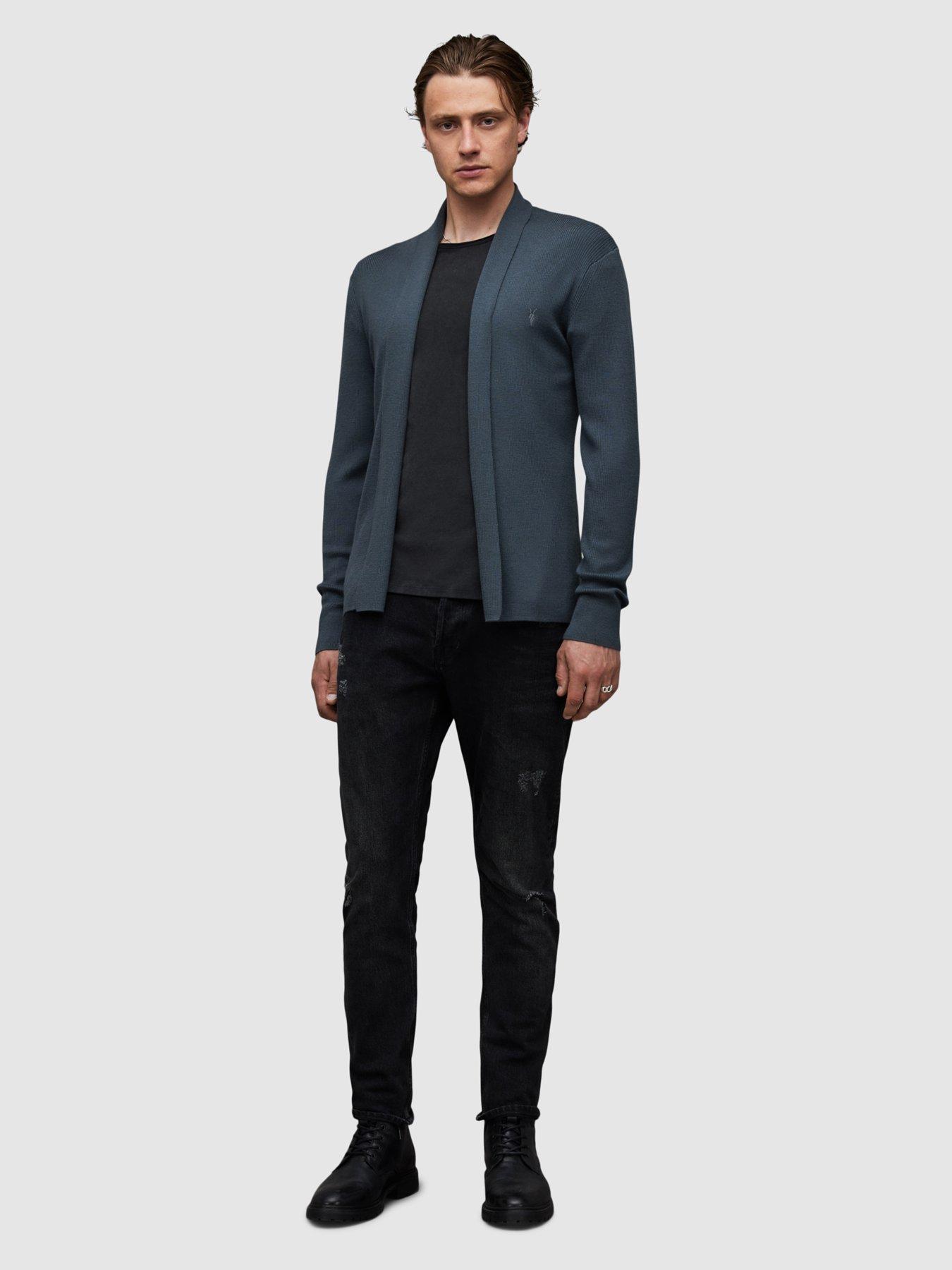 Allsaints mode merino open on sale cardigan