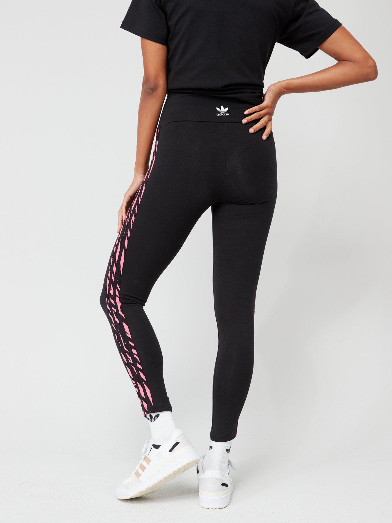 Buy adidas Originals Black Leopard Print 3-Stiripe Leggings from Next  Austria