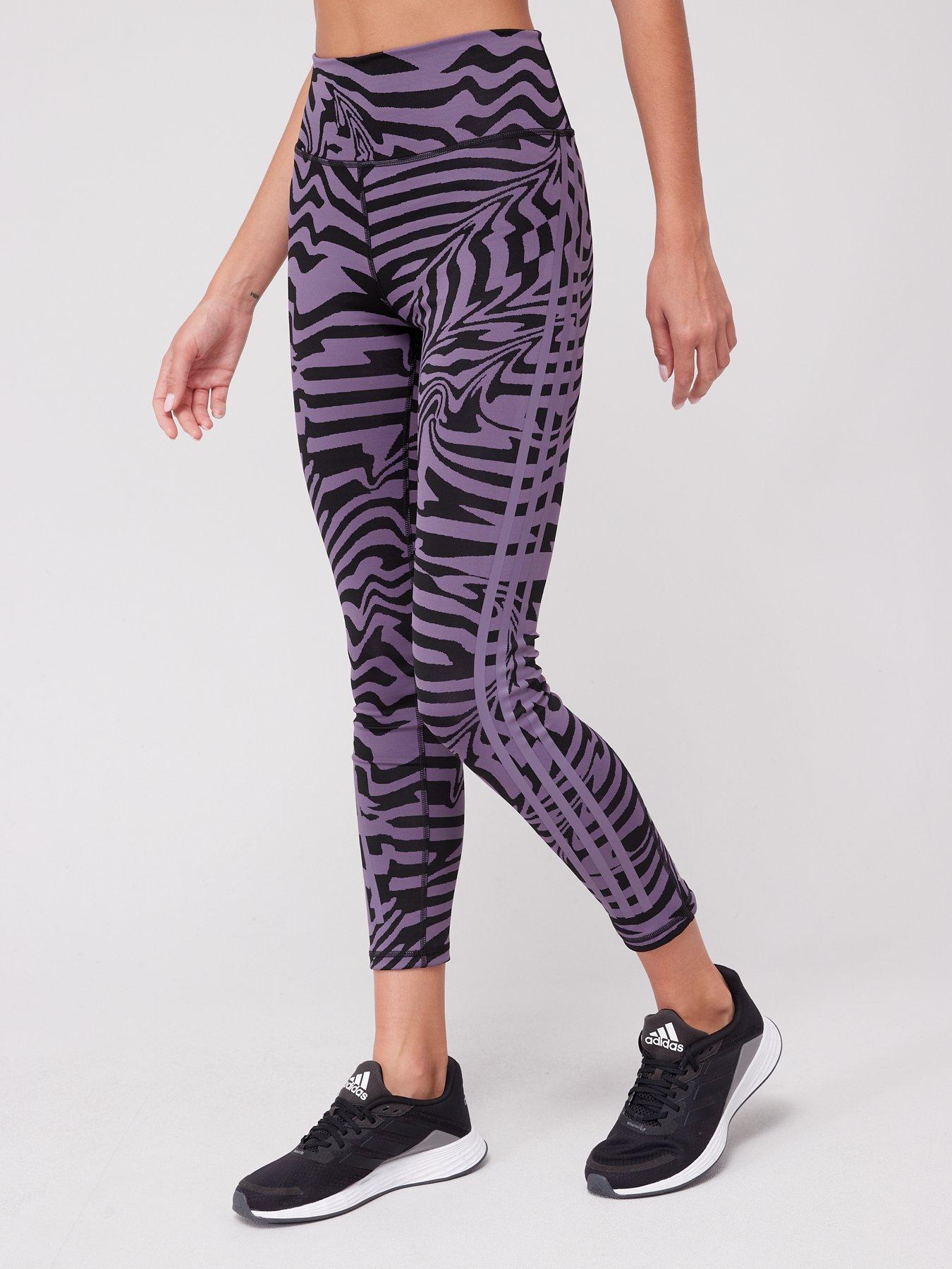 Adidas shop purple tights