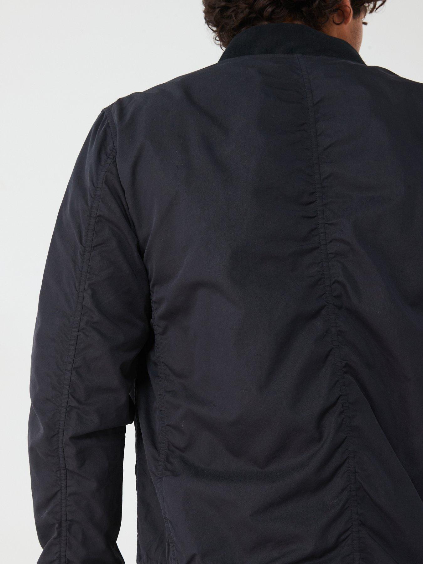 Image 5 of 6 of AllSaints Bassett Bomber Jacket - Black