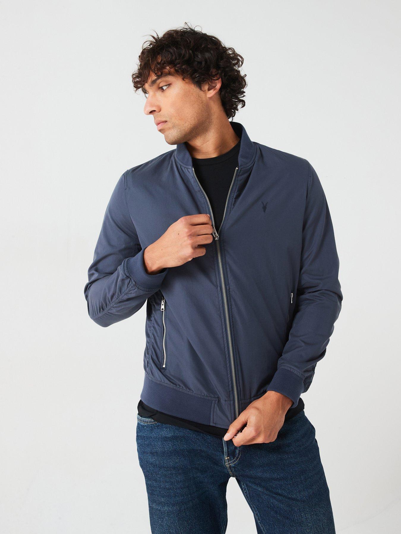 undefined Bassett Bomber Jacket - Dark Blue