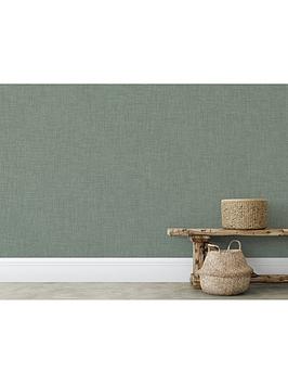 Product photograph of Muriva Cambric Texture Green from very.co.uk