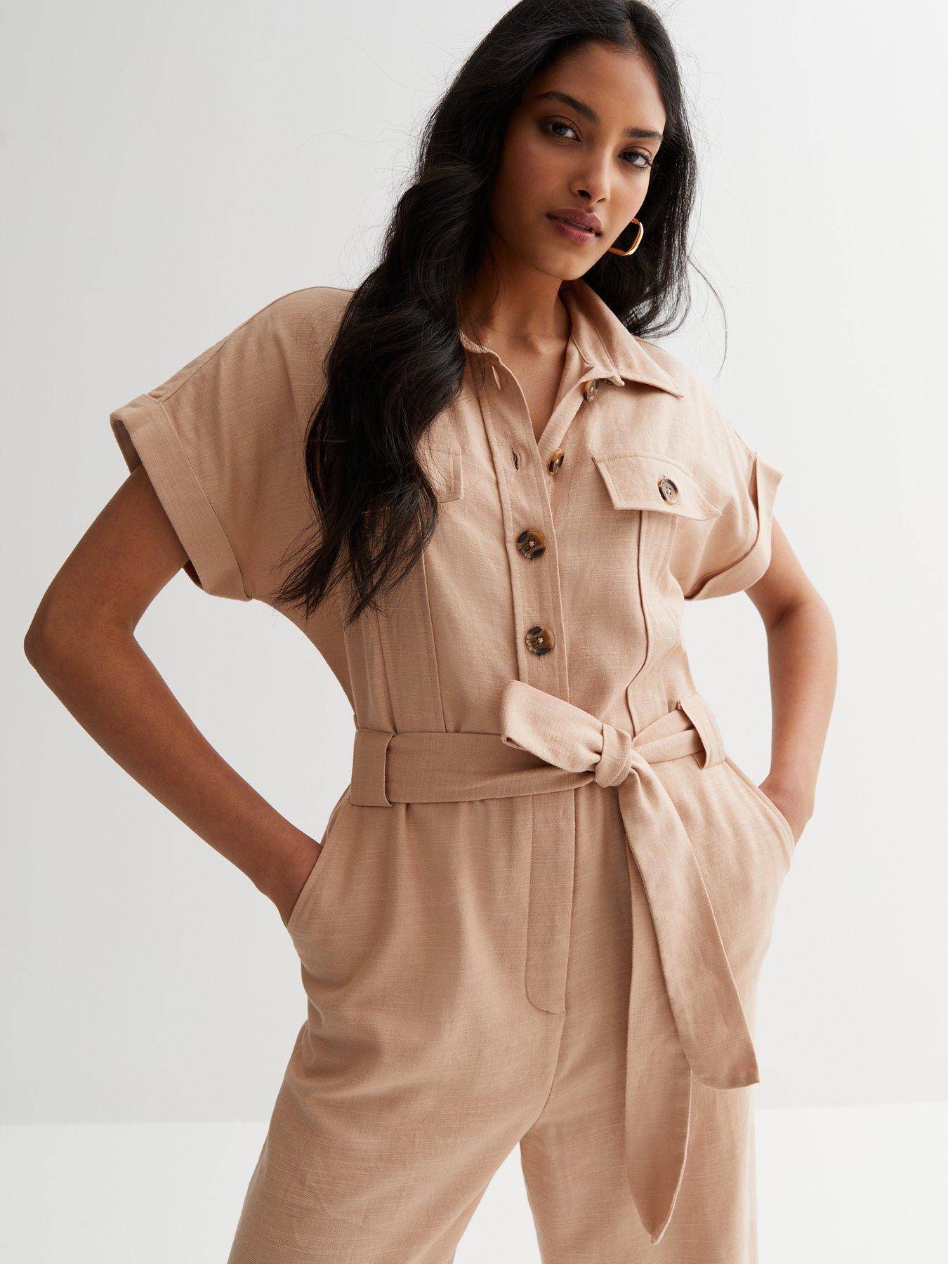 SHORT SLEEVE UTILITY JUMPSUIT