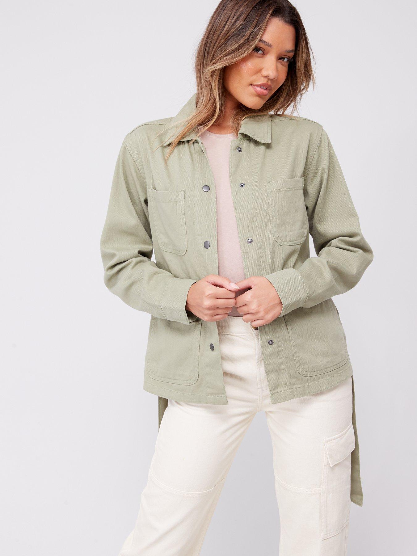 Brave Soul Belted Shacket | Very.co.uk