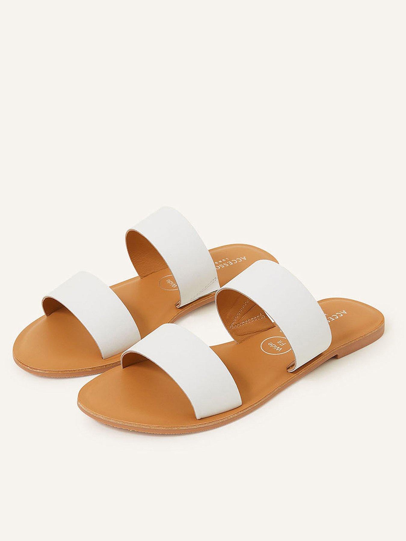 Ladies wide best sale fit sliders uk