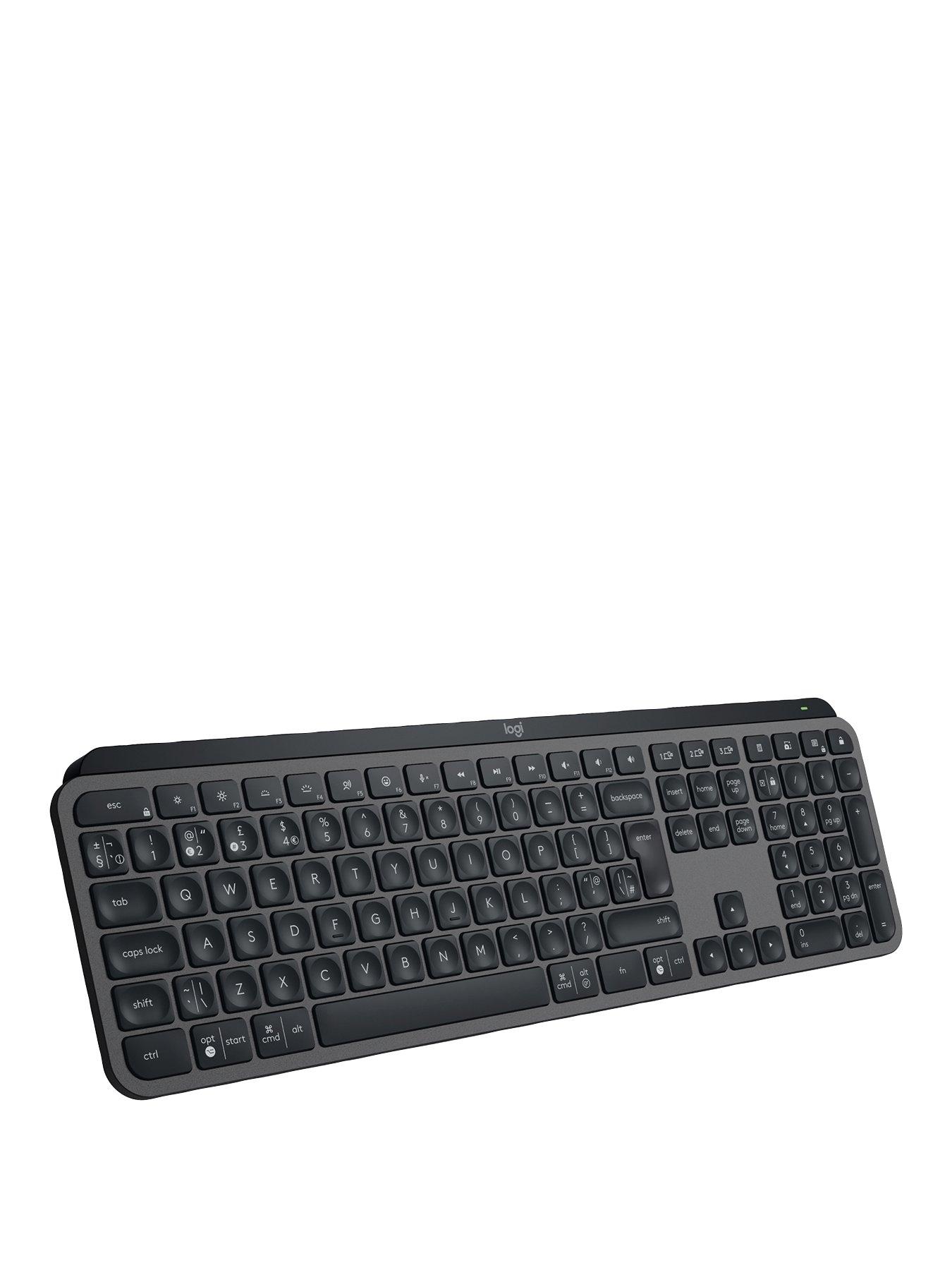 undefined MX Keys S Advanced Wireless Illuminated Keyboard - Graphite