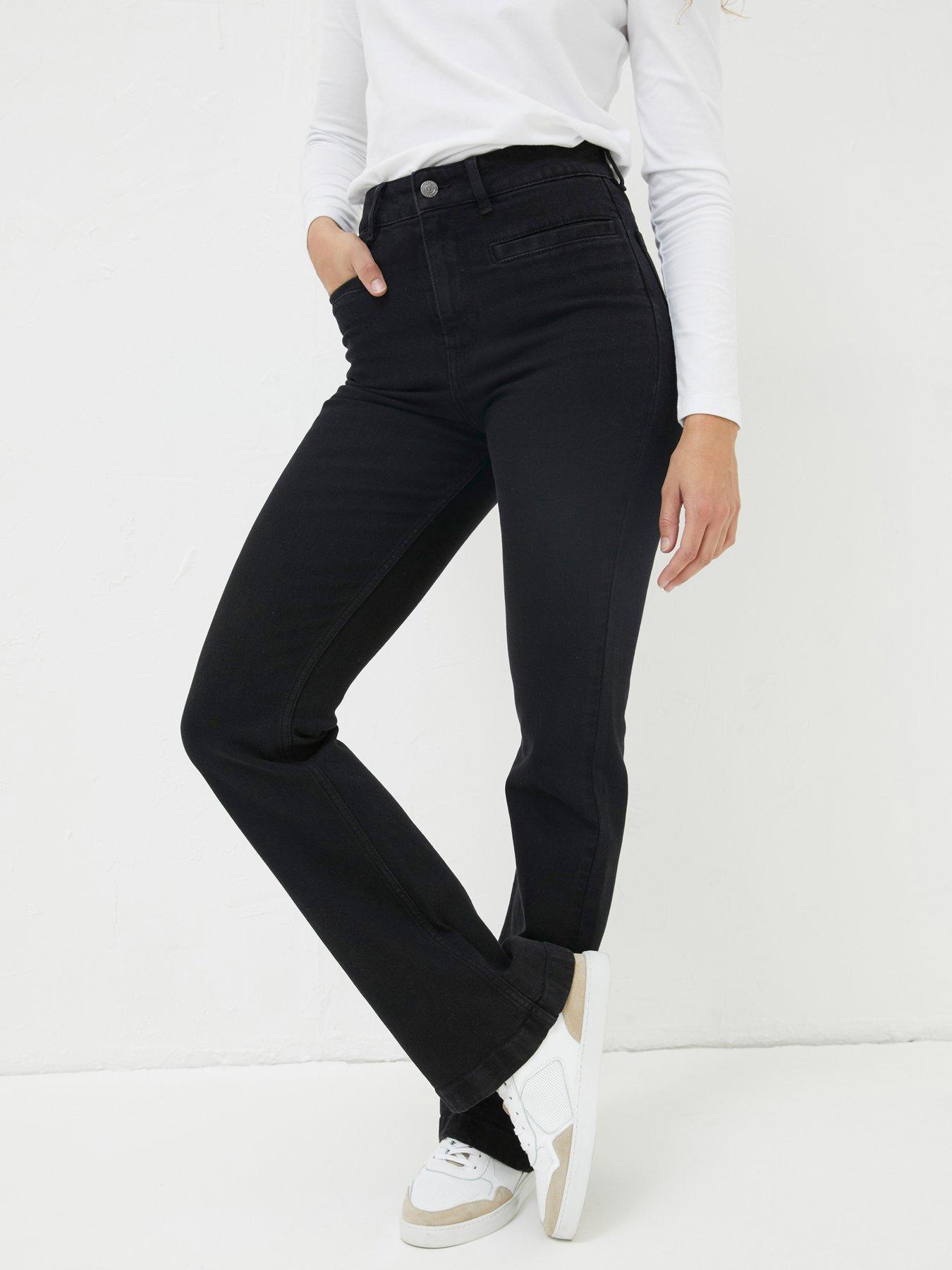 Image 1 of 4 of FatFace Fly Flare - Black