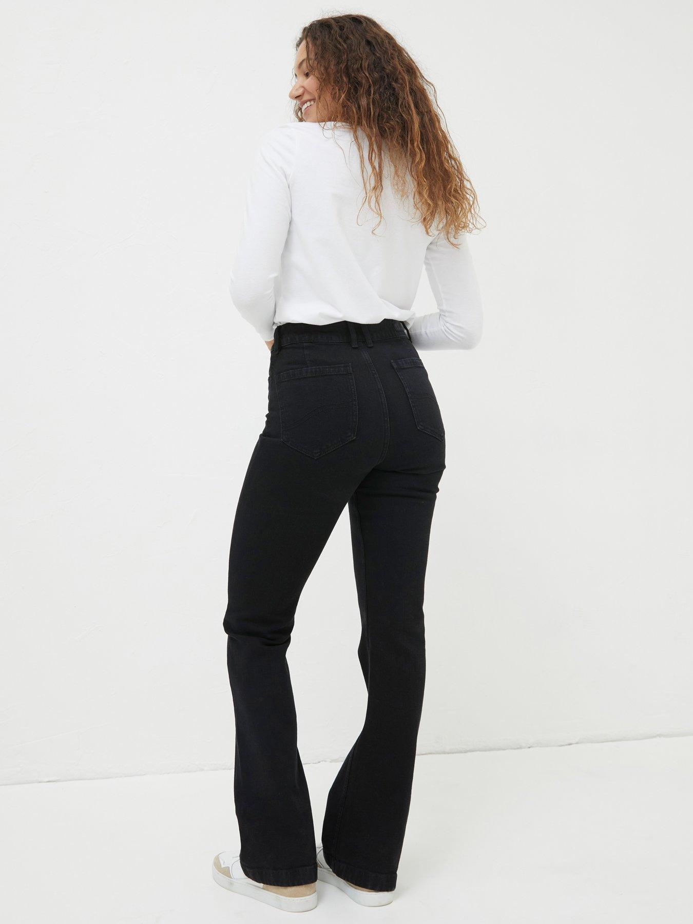 Image 2 of 4 of FatFace Fly Flare - Black