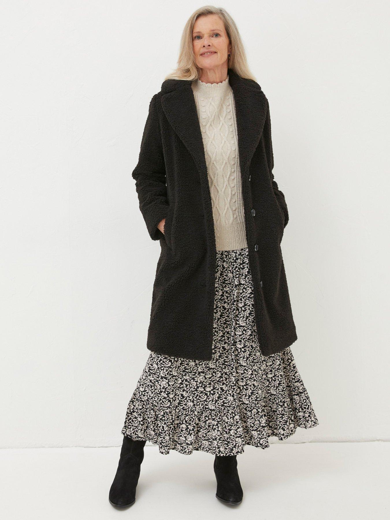 Fat face clearance wool coat