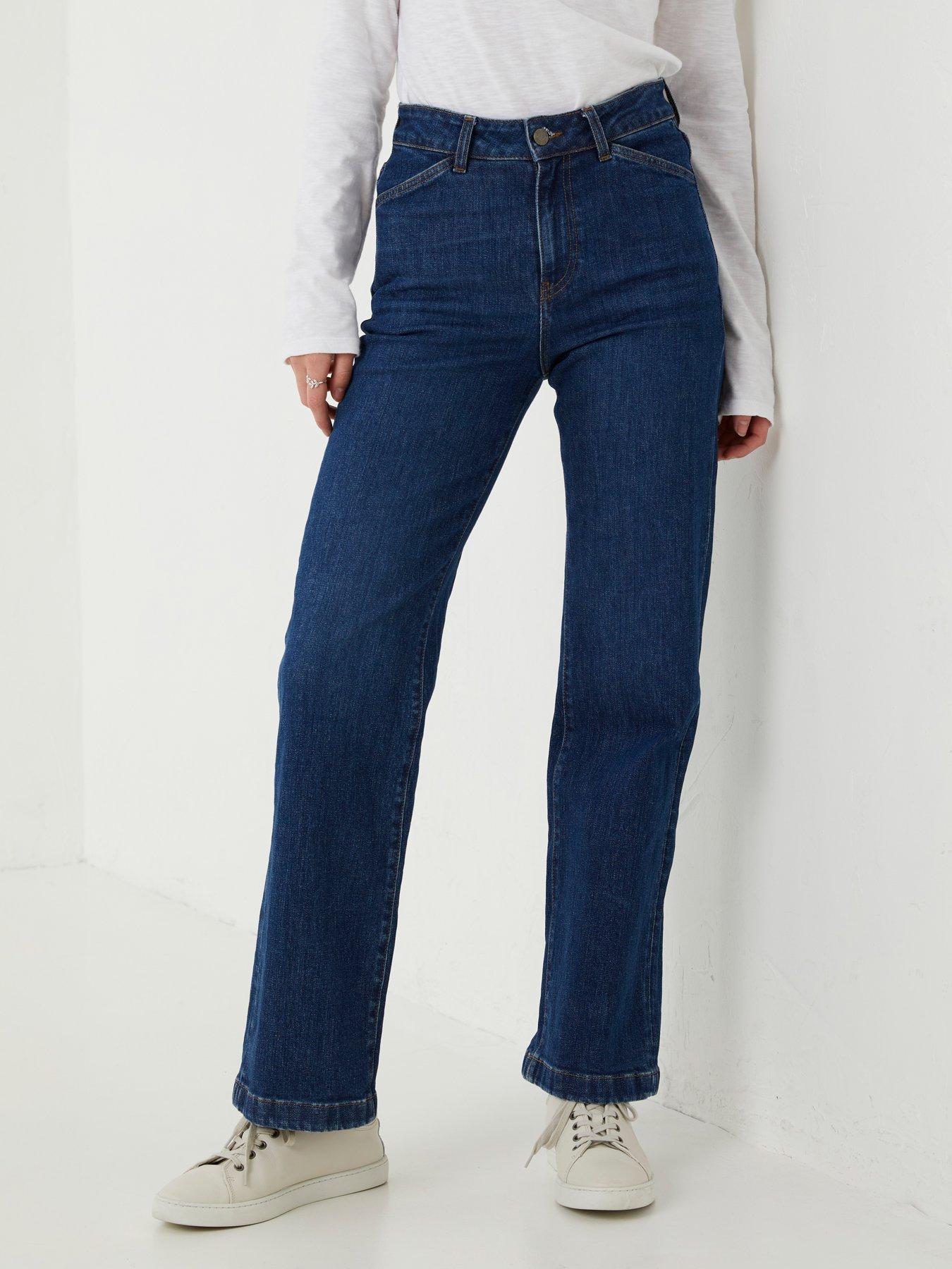 Elise Wide Leg Jean - Indigo