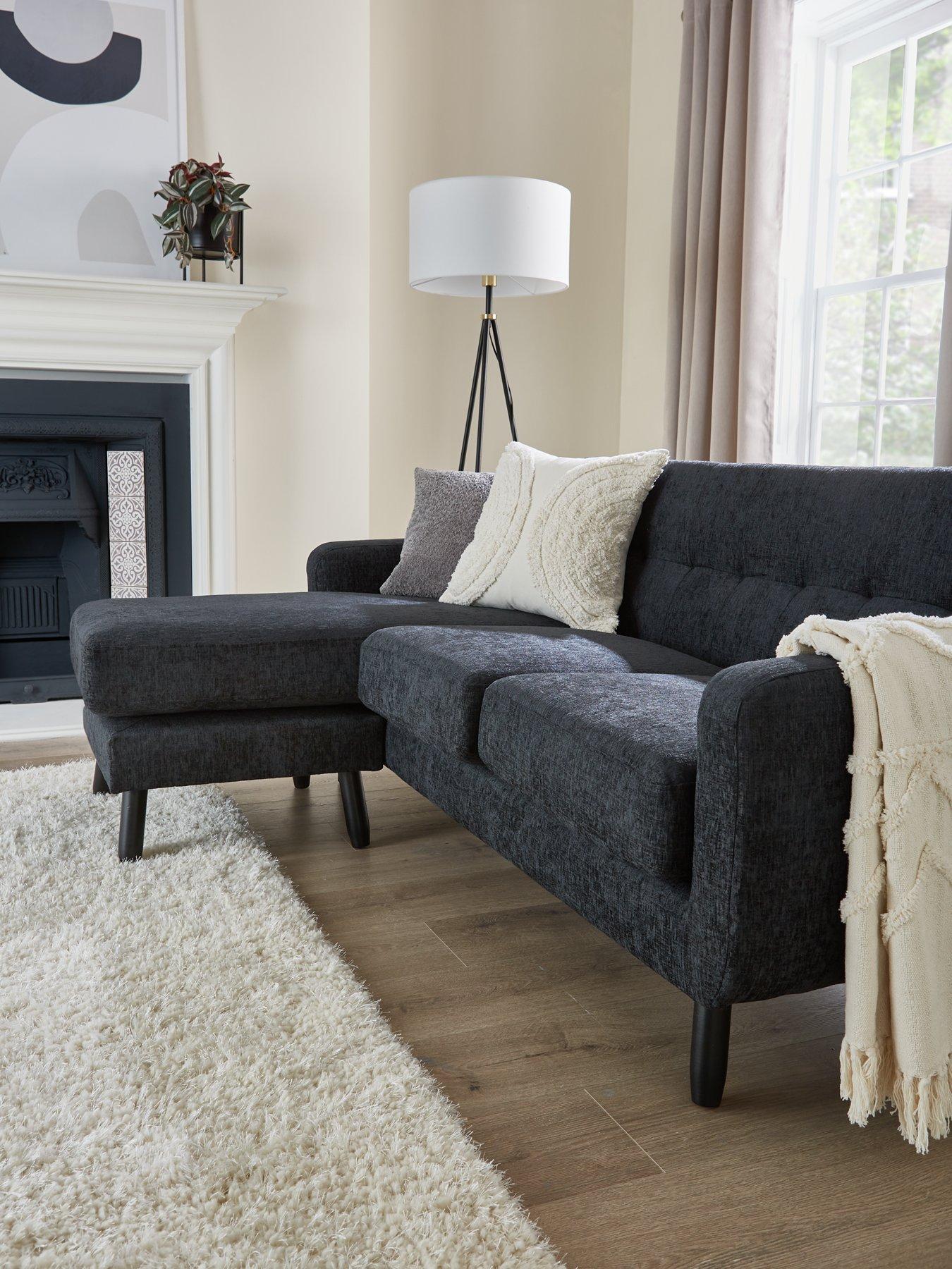 undefined Oslo Reversible Fabric Chaise Sofa - FSC® Certified
