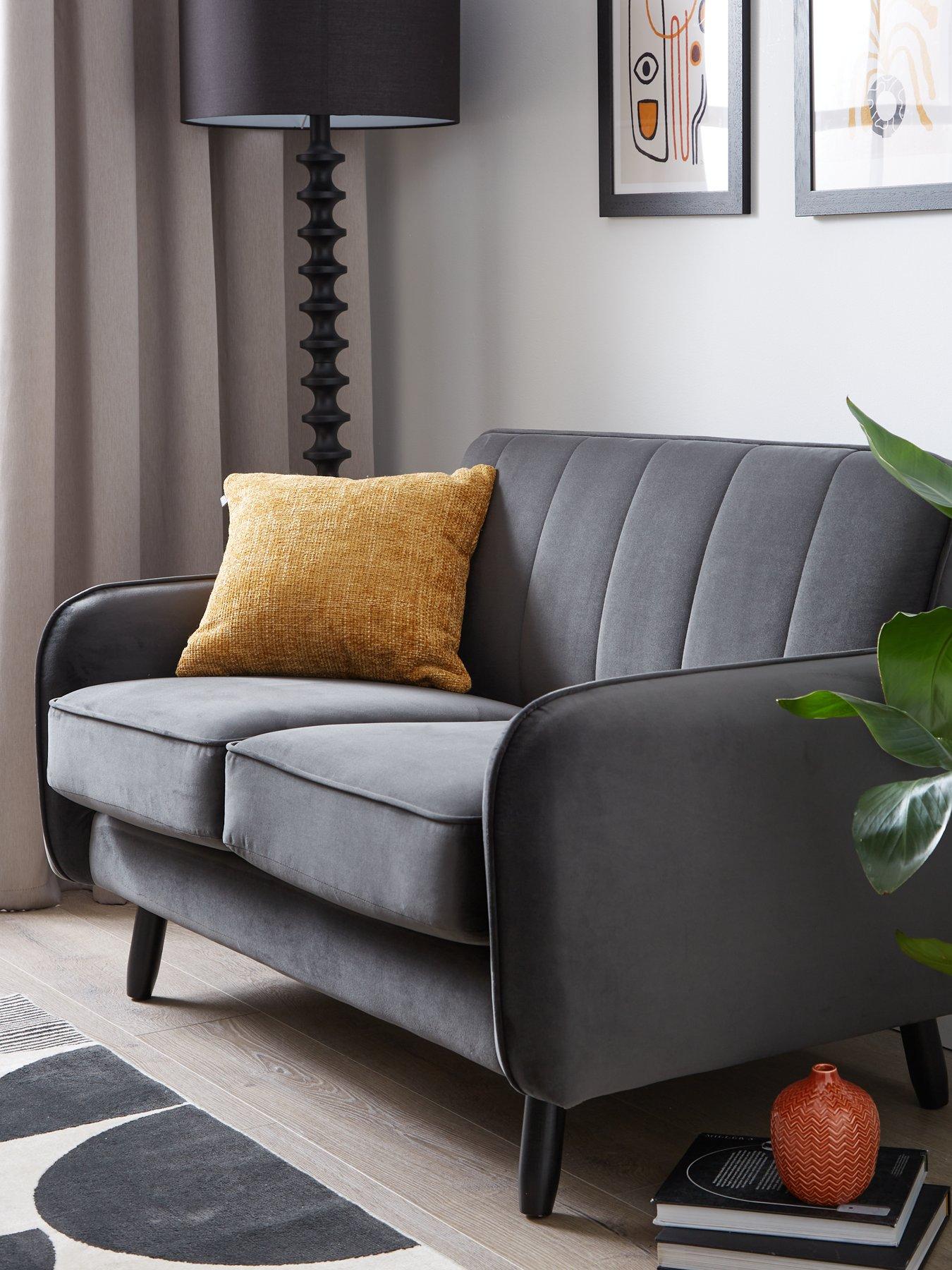 undefined Jennifer Compact Fabric 2 Seater Sofa - FSC® Certified
