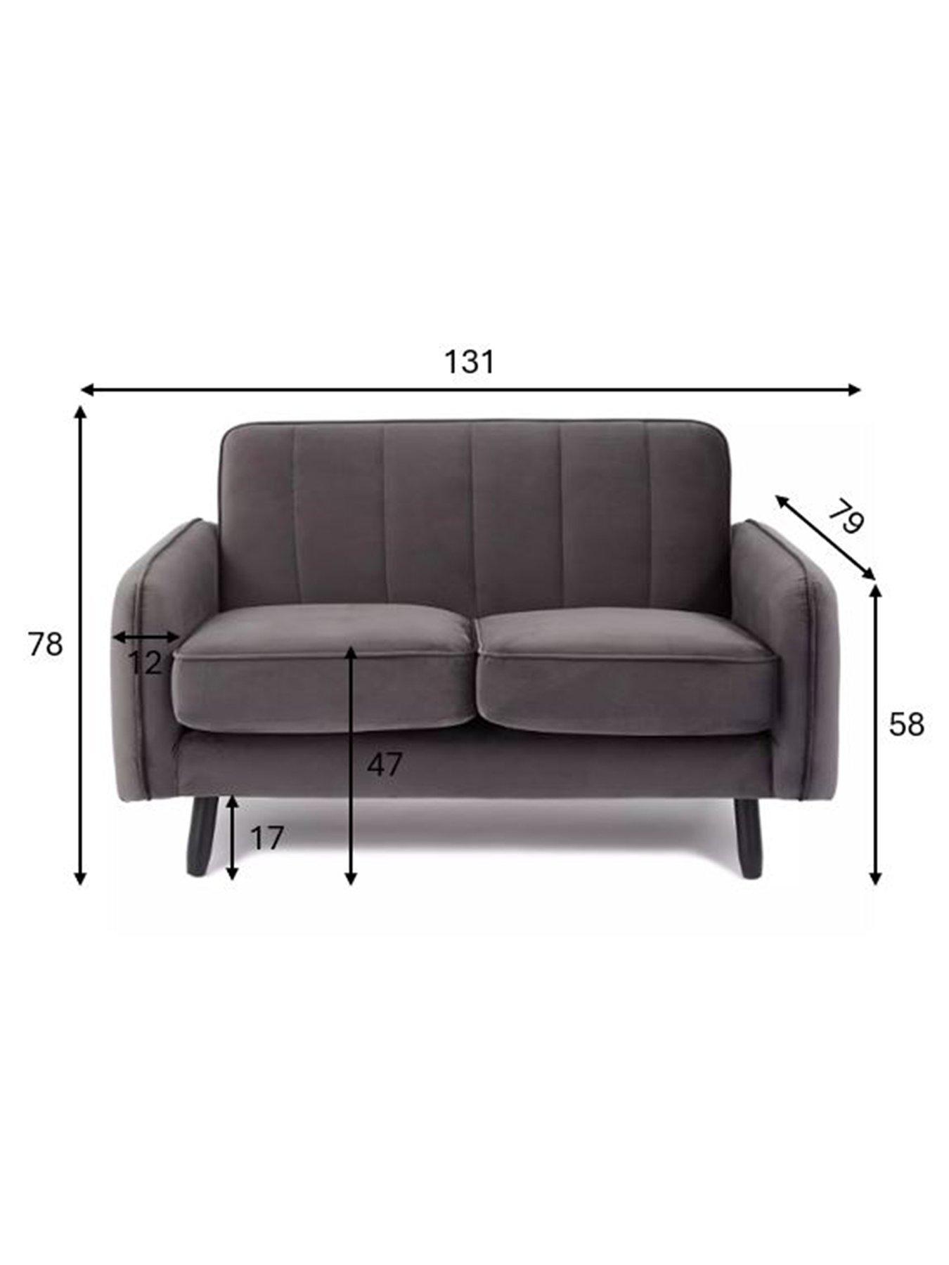 Image 6 of 7 of The Very Collection Jennifer Compact&nbsp;Fabric 2 Seater Sofa&nbsp;- FSC&reg; Certified
