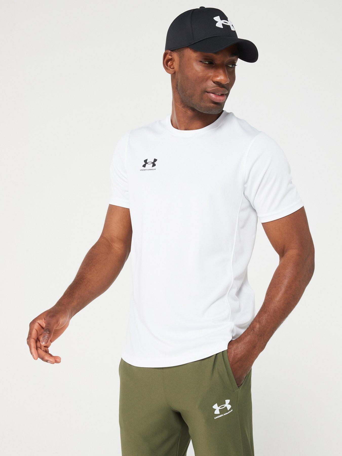 White, Under armour, T-shirts & polos, Men