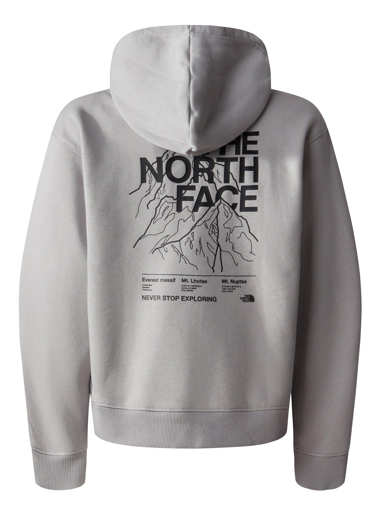 North face hoodie on sale clearance