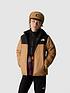  image of the-north-face-boys-never-stop-synthetic-jacket-dark-beige