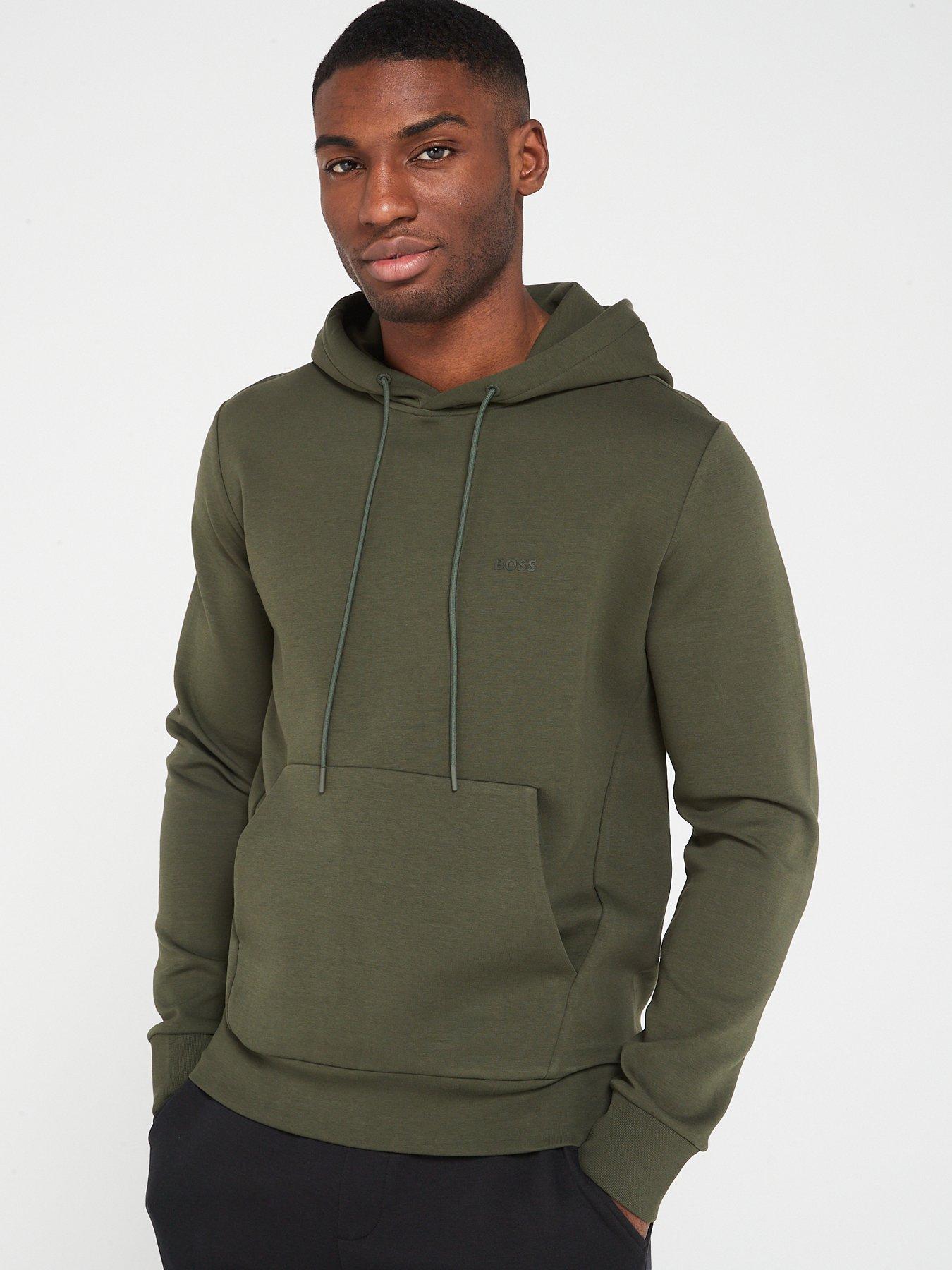 Military green hotsell hoodie mens