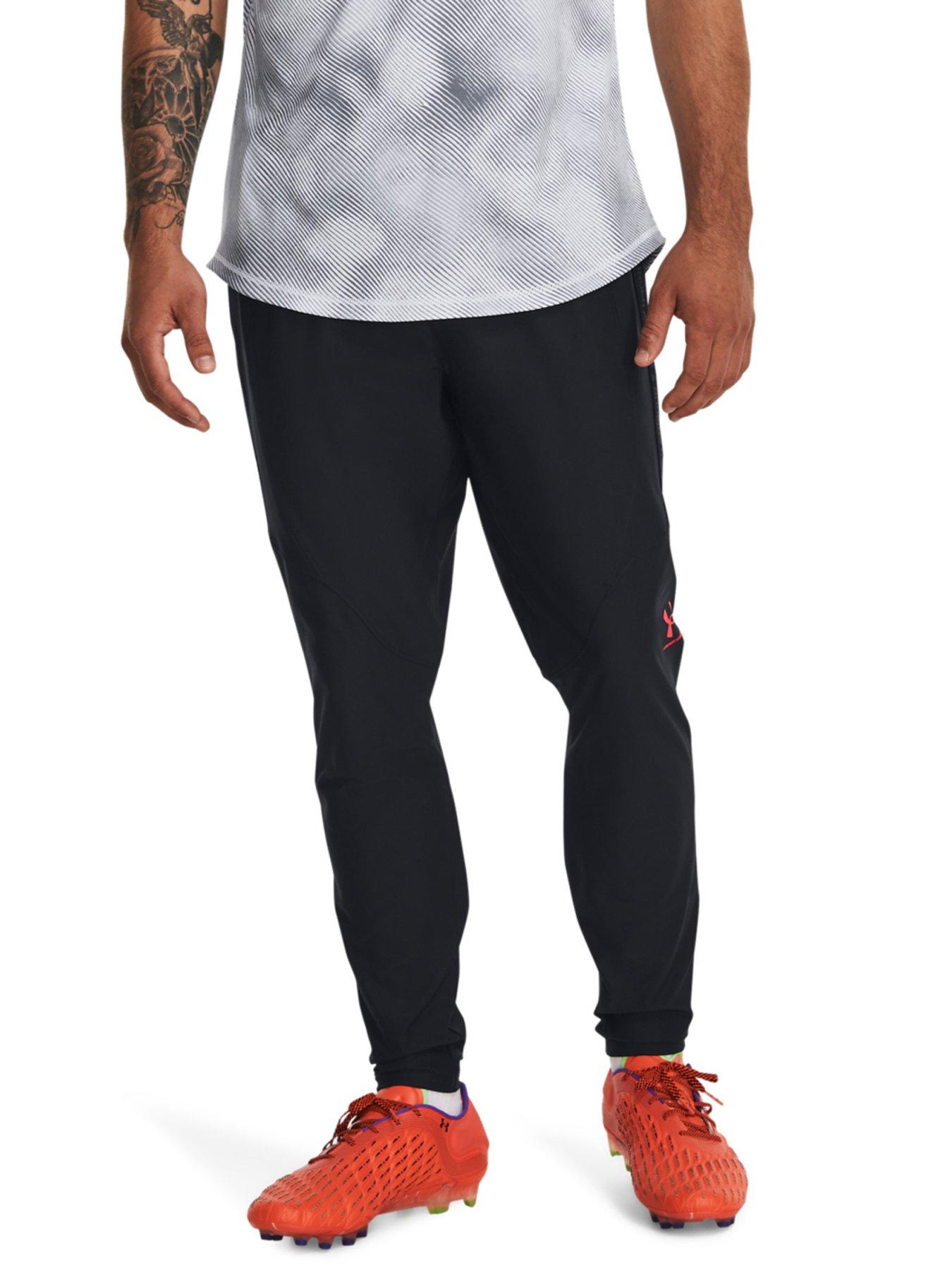 UNDER ARMOUR Mens Training Rival Fleece Joggers - Red