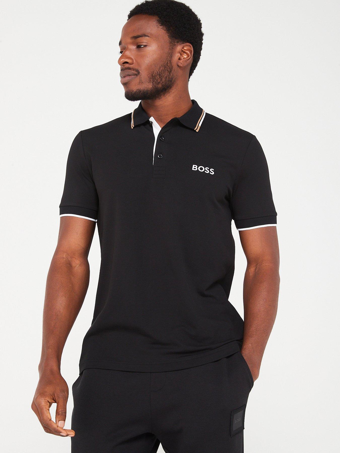 undefined Paddy Pro Regular Fit Polo Shirt - Black