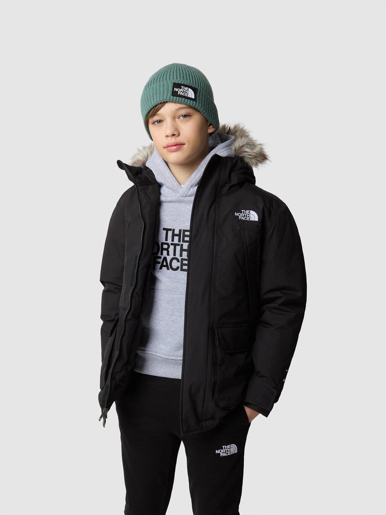 THE NORTH FACE Boys Down Mcmurdo Parka Black very.co.uk