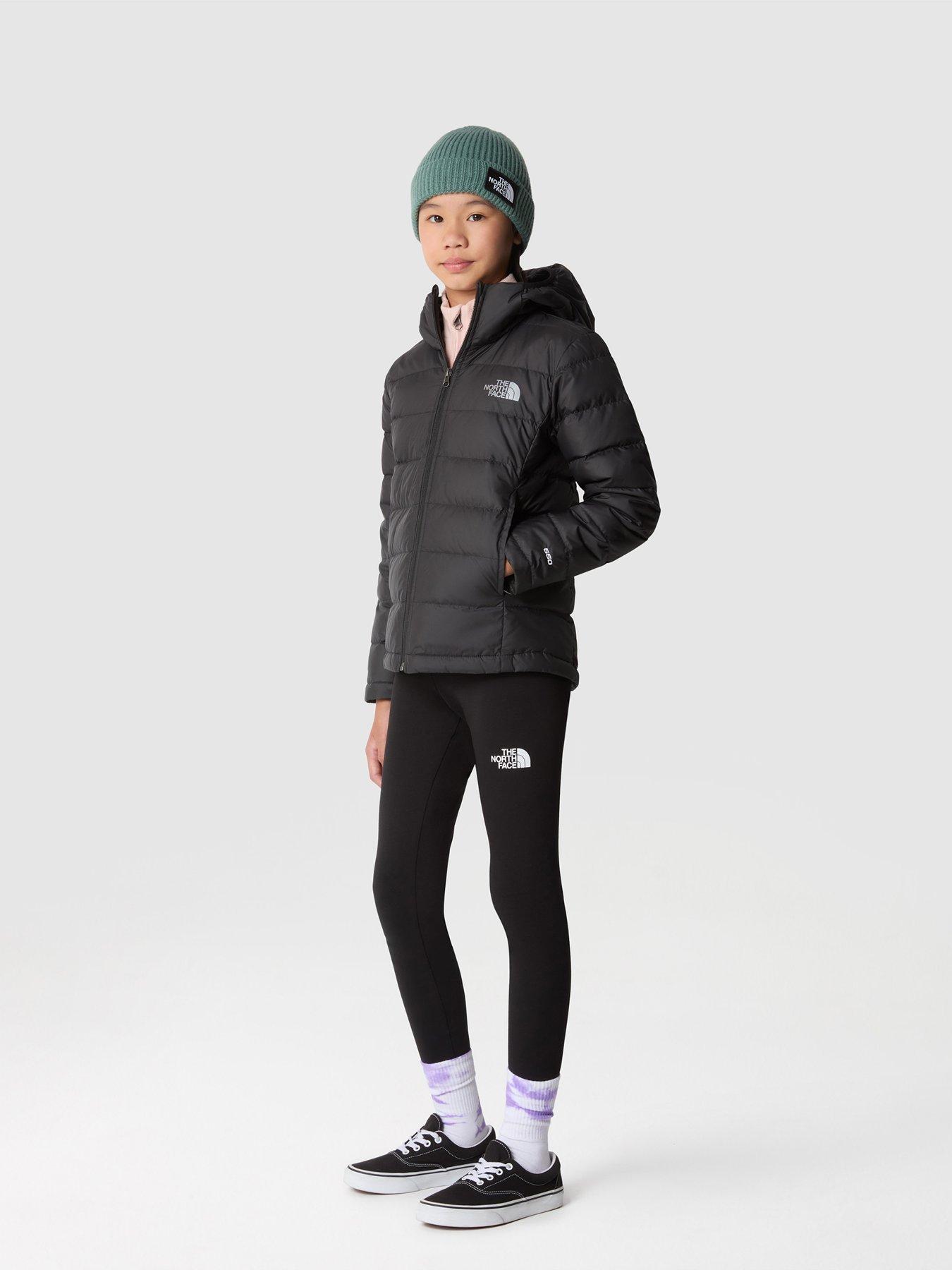 Girls' Never Stop Tights TNF BLACK