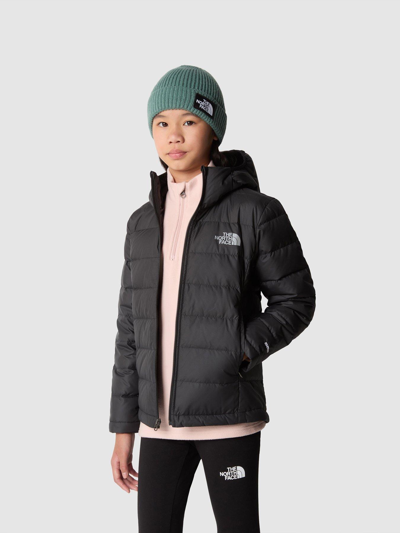 THE NORTH FACE Girls Never Stop Down Jacket - Black | Very.co.uk