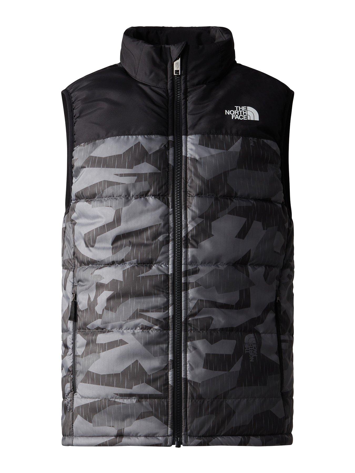 North face best sale camo gilet