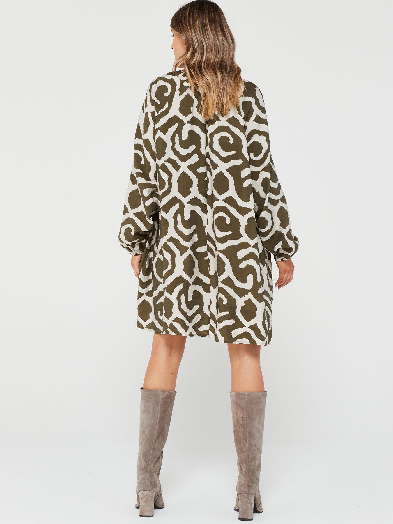 Long sleeve on sale tunic dress uk